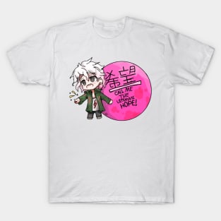 Danganronpa Nagito Call me the Ultimate Hope! Art by Kībo-Kībo T-Shirt